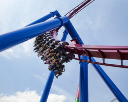 youtube kings island racer roller coaster