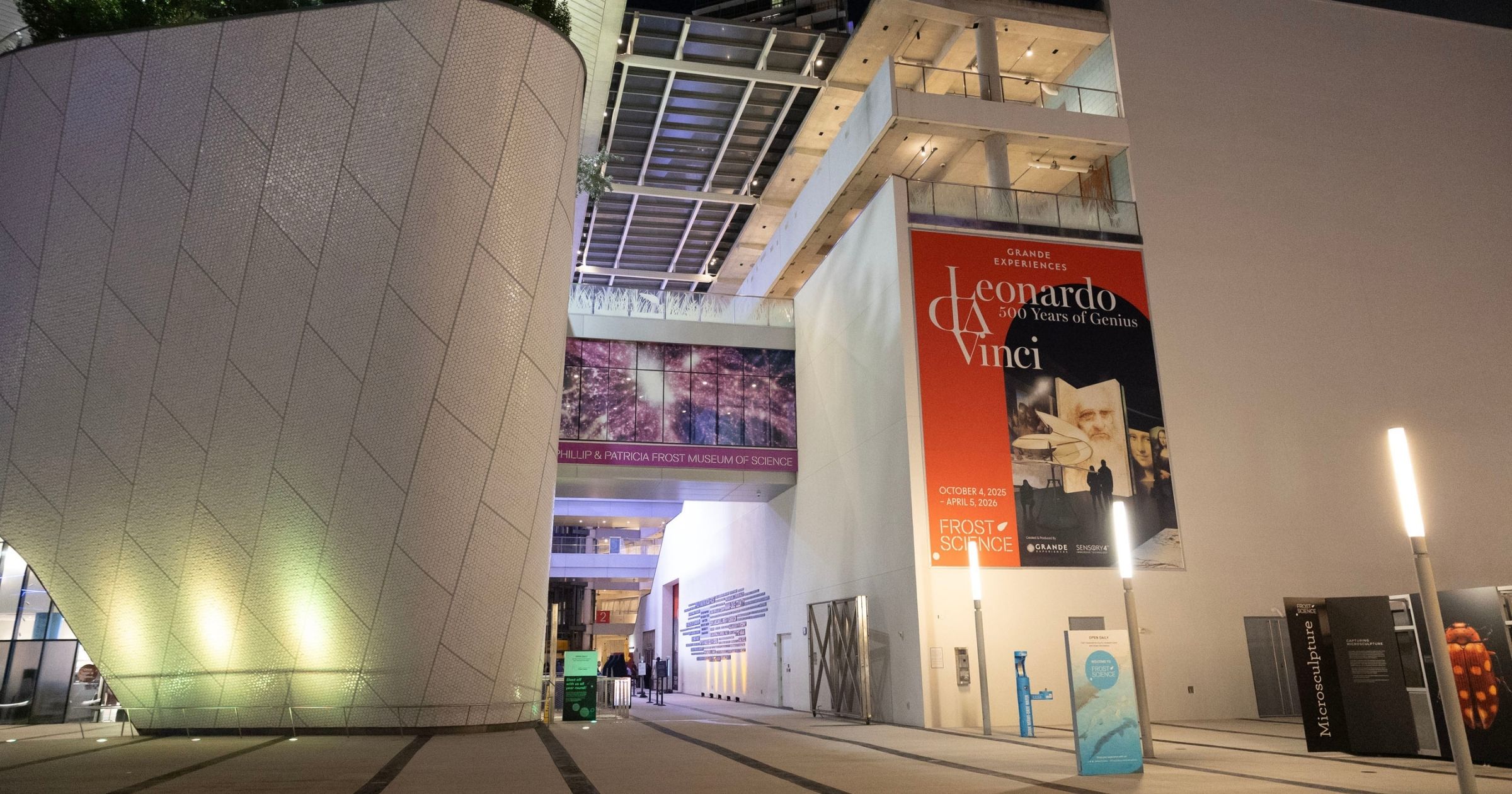 Da Vinci Miami exhibit