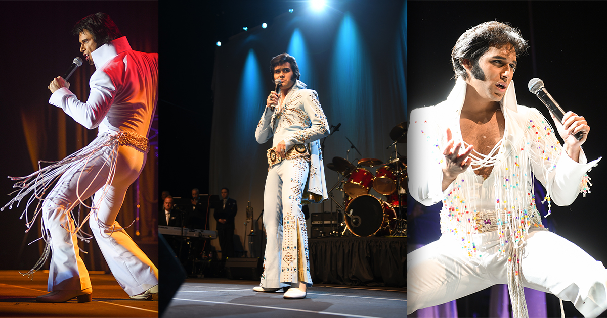 Elvis Ultimate Tribute Artist concert at Graceland Soundstage