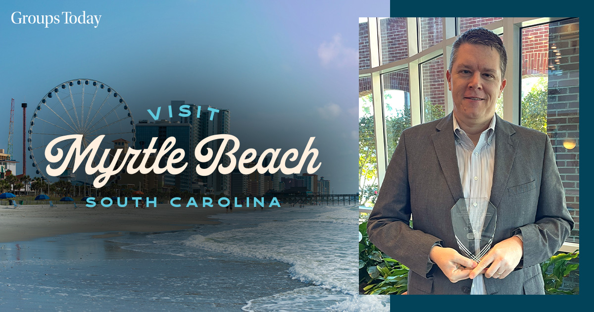 Visit Myrtle Beach’s Stuart Butler Honored for Contributions to Travel Accessibility
