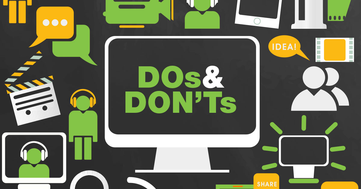 7 Social Media DOs and DON'Ts for Small Businesses