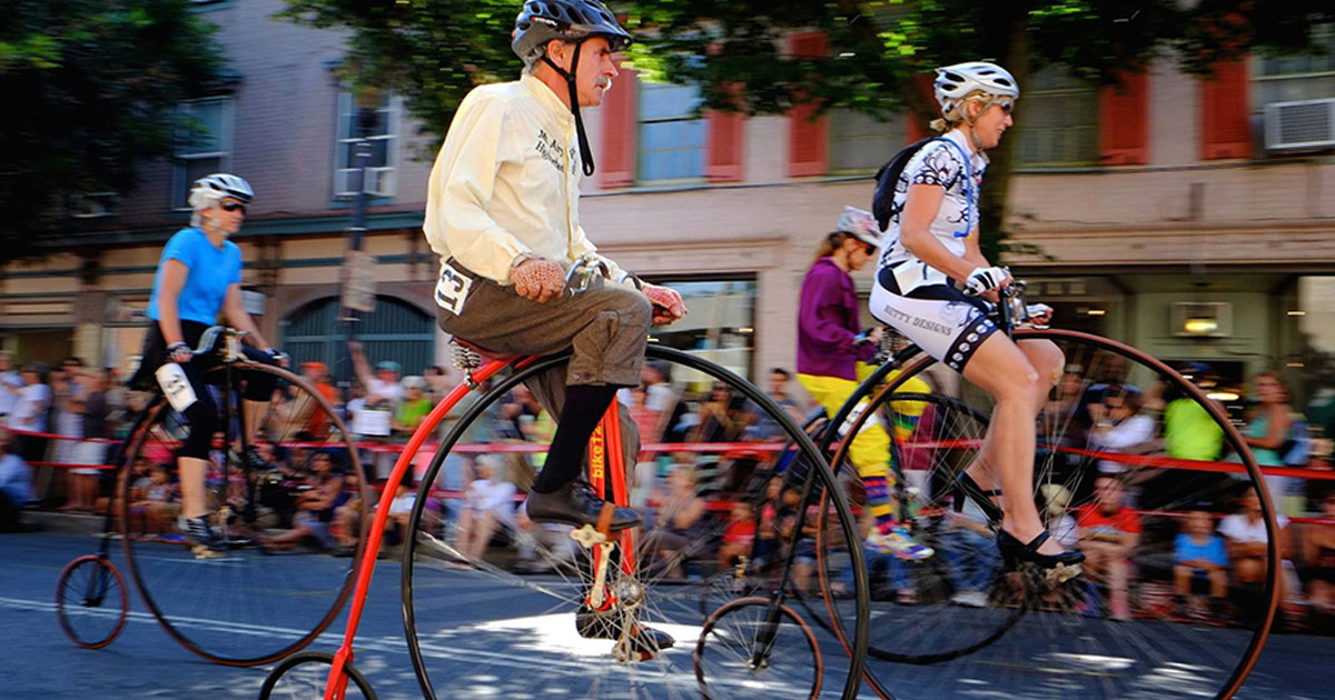 Frederick, Maryland High Wheel Bicycle Race August 15!