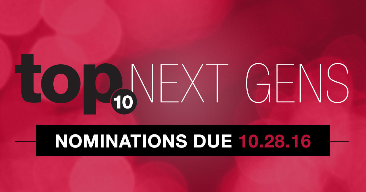 Who Impresses You? Nominations Open for Top 10 Next Gens