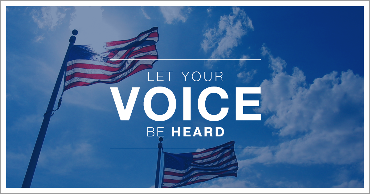 Let Your Voice Be Heard!