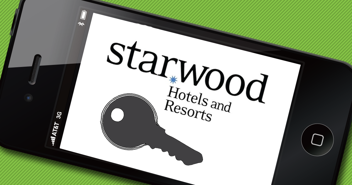 Starwood: Key Card Optional