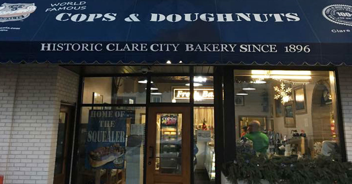Real Cops Selling Real Doughnuts