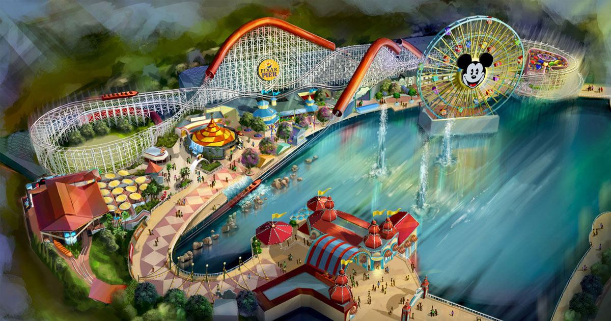 Pixar Pier Brings New Experiences to Disney California Adventure Park